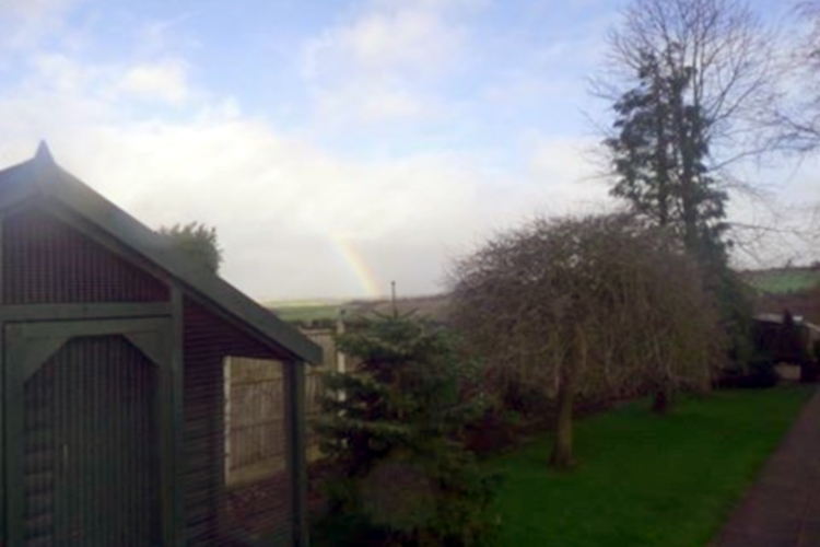 Rainbow over Almora